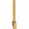 Ekena Millwork Bellingham Rough Sawn Timber Gable Bracket, Western Red Cedar, 96"W x 40"H x 4"D x 6"F, 10/12 Pitch GBW096X40X0406BEL00RWR - alternate 2
